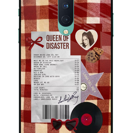 Queen of Disaster Oneplus 8 Glass Case
