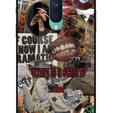 Luxury Oneplus 8 Glass Case