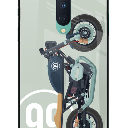 Classic Cafe Racer 99 Oneplus 8 Glass Case