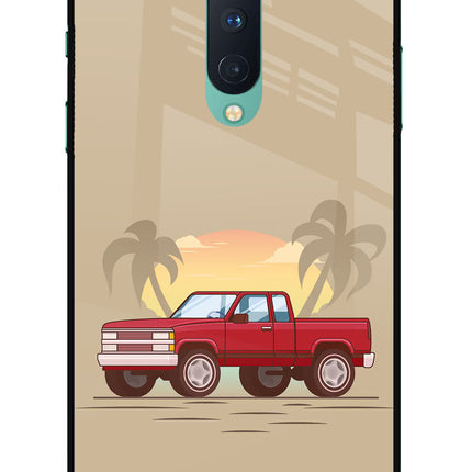 Desert Classic Drive Oneplus 8 Glass Case