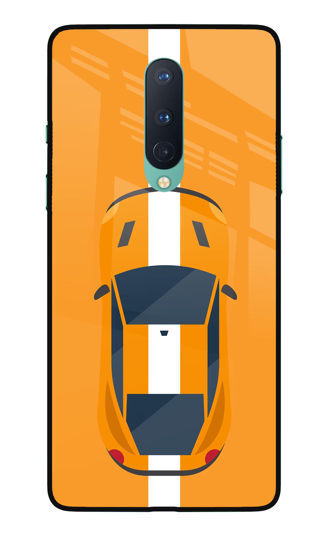 Highway Pursuit Oneplus 8 Glass Case