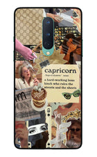 Capricorn Zodiac Oneplus 8 Glass Case