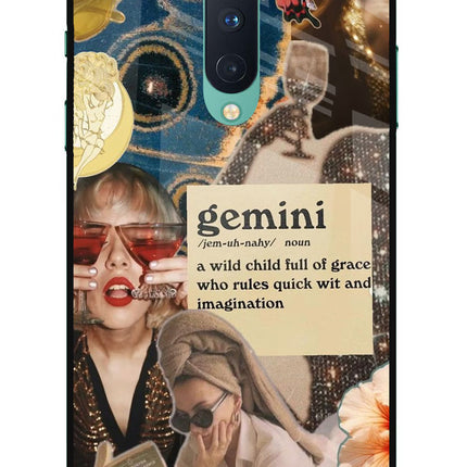 Gemini Zodiac Oneplus 8 Glass Case