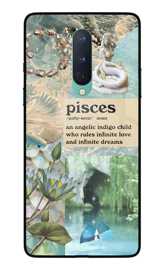 Pisces Zodiac Oneplus 8 Glass Case