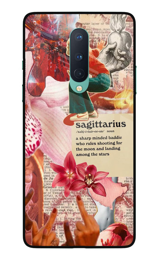 Sagittarius Zodiac Oneplus 8 Glass Case