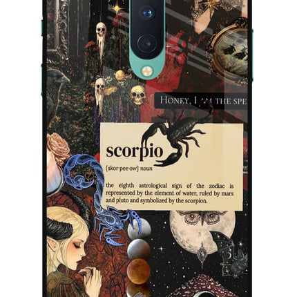 Scorpio Zodiac Oneplus 8 Glass Case
