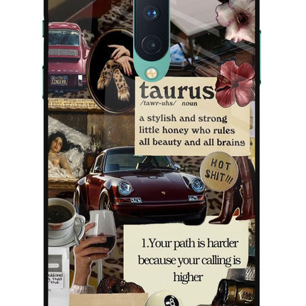 Taurus Zodiac Oneplus 8 Glass Case