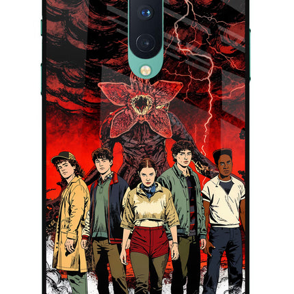 Ordinary Things Characters Oneplus 8 Glass Case