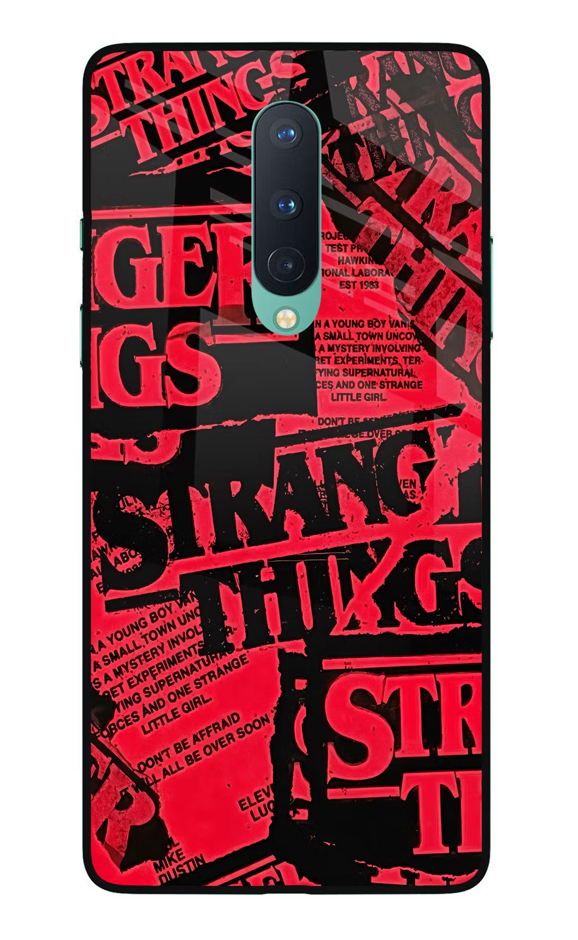 Ordinary Things Oneplus 8 Glass Case Back Cover by Casekaro