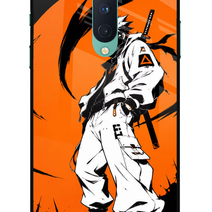 Street Samurai  Oneplus 8 Glass Case