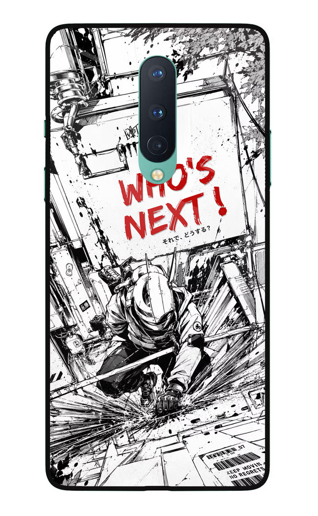 Who's Next Oneplus 8 Glass Case