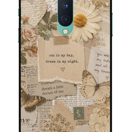 Vintage case Oneplus 8 Glass Case