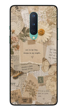 Vintage case Oneplus 8 Glass Case