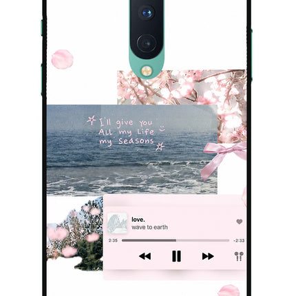 Wave to earth Oneplus 8 Glass Case