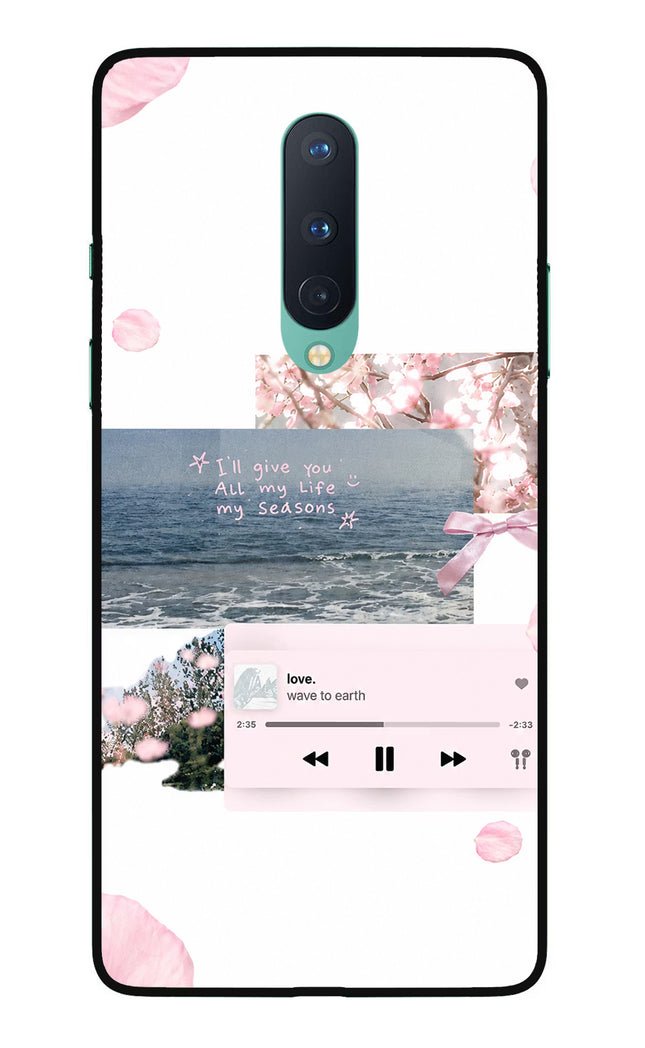 Wave to earth Oneplus 8 Glass Case