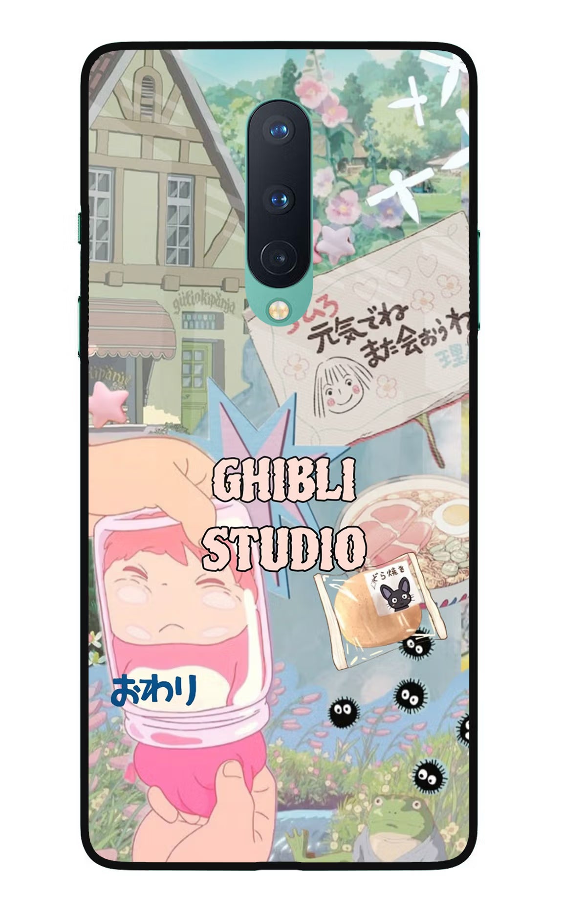 Studio Ghibli Oneplus 8 Glass Case
