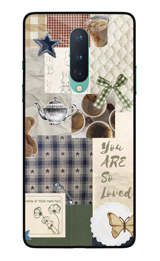Cookie Oneplus 8 Glass Case