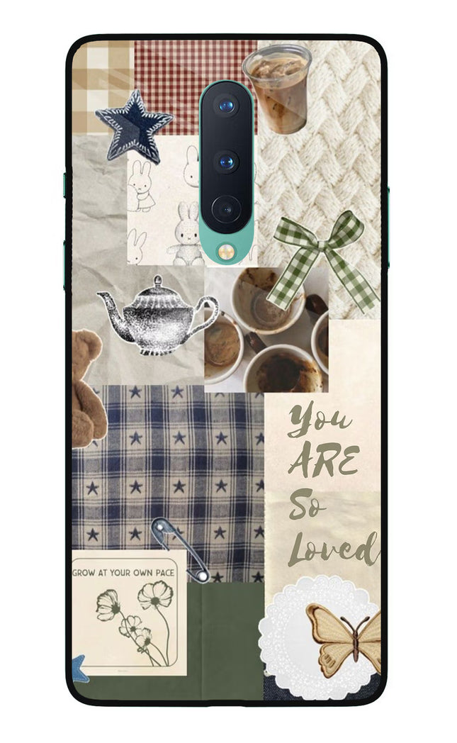 Cookie Oneplus 8 Glass Case