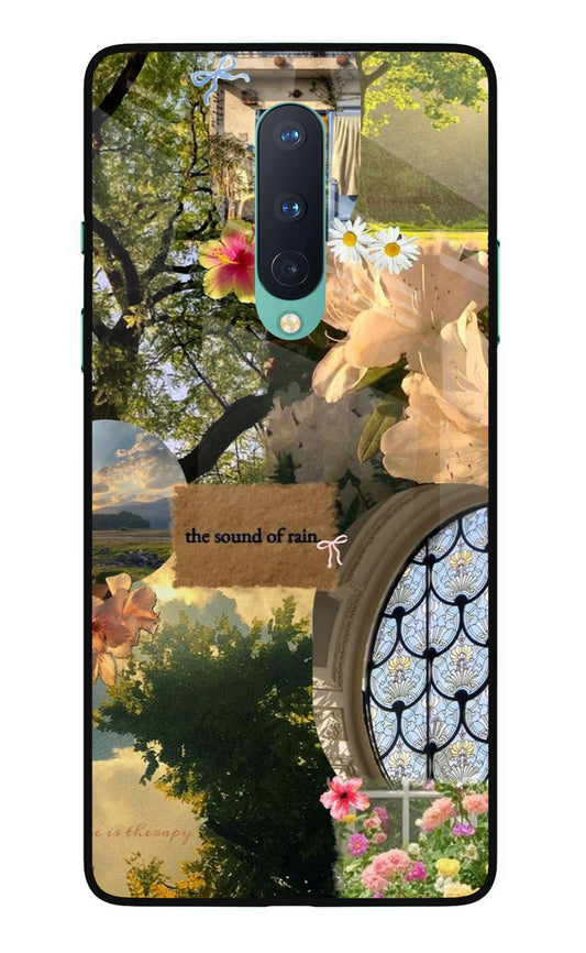 Rain Oneplus 8 Glass Case