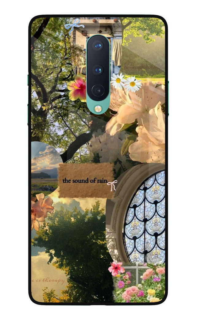 Rain Oneplus 8 Glass Case