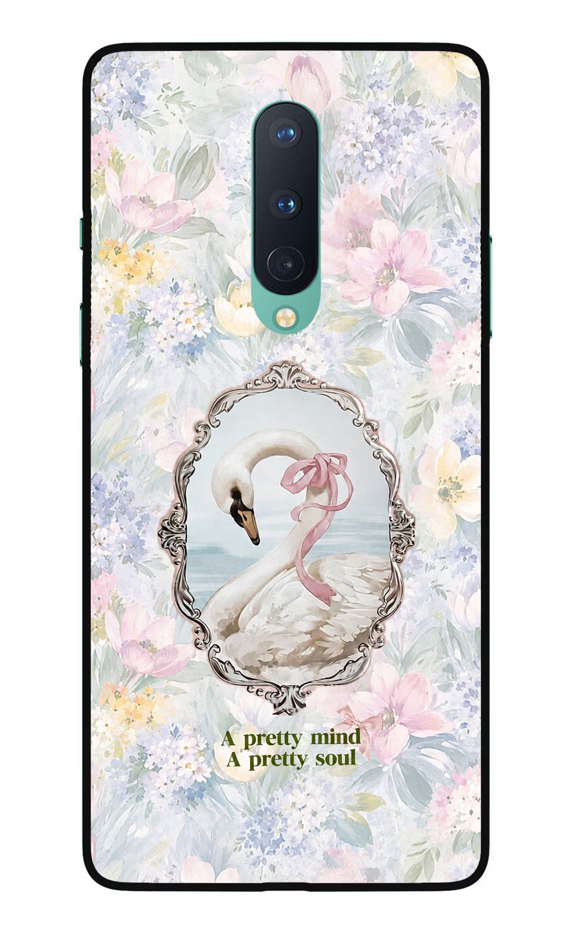 Pretty Mind Pretty Soul Oneplus 8 Glass Case