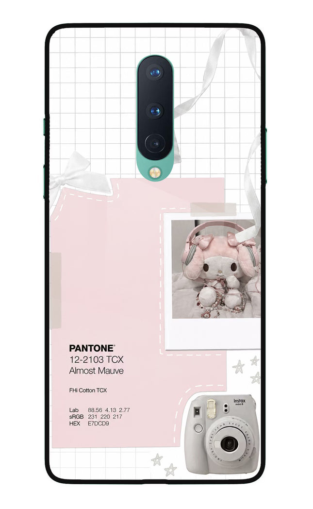 Pantone Asthetic Oneplus 8 Glass Case