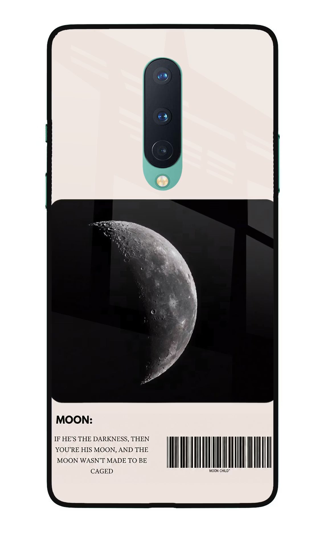 Moon Phase Oneplus 8 Glass Case