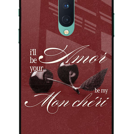 Velvet Cherry Oneplus 8 Glass Case