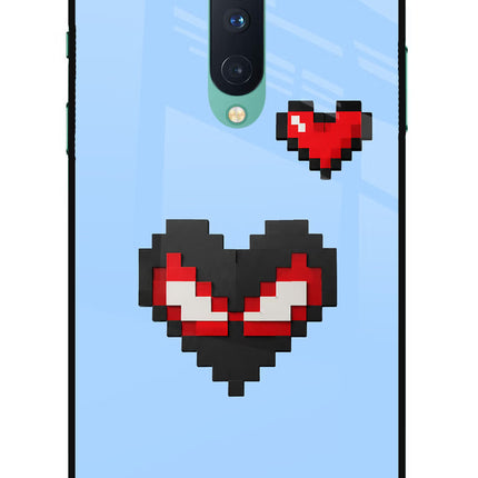 Peter Heart Oneplus 8 Glass Case