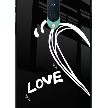 Love Line Oneplus 8 Glass Case