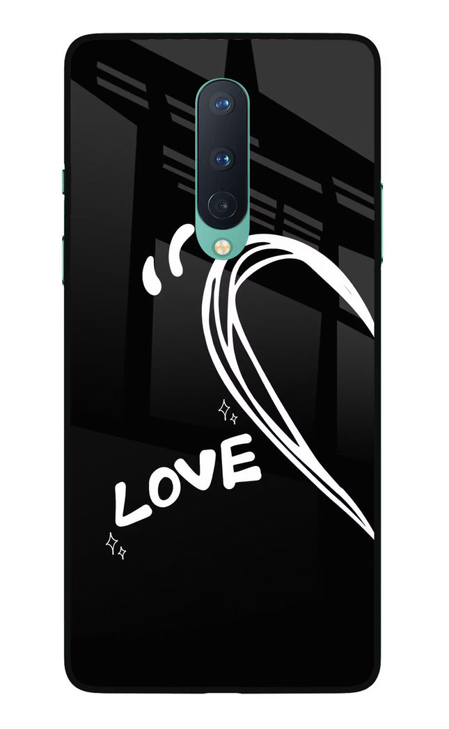 Love Line Oneplus 8 Glass Case