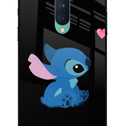 Stitch Crush Oneplus 8 Glass Case