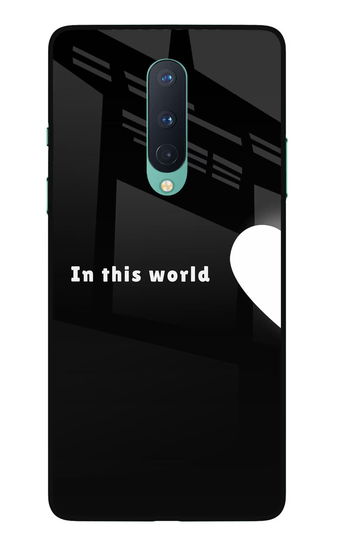 This World Oneplus 8 Glass Case