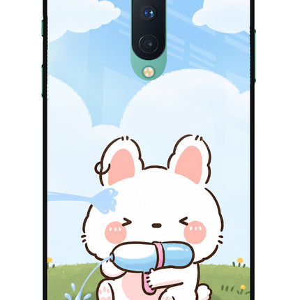 Bunny Treat Oneplus 8 Glass Case