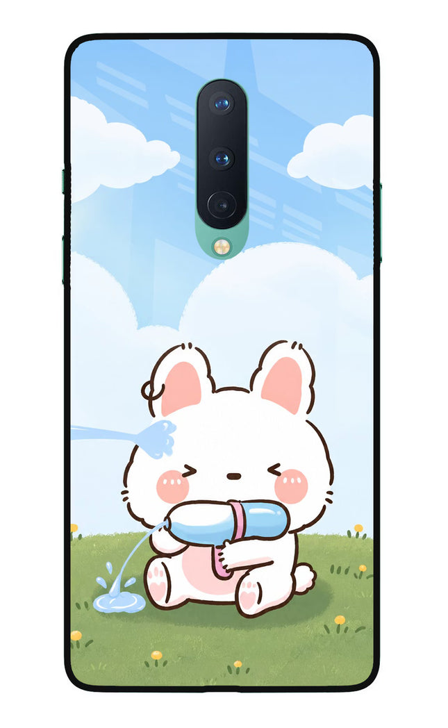 Bunny Treat Oneplus 8 Glass Case