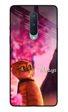 Always Cat Oneplus 8 Glass Case