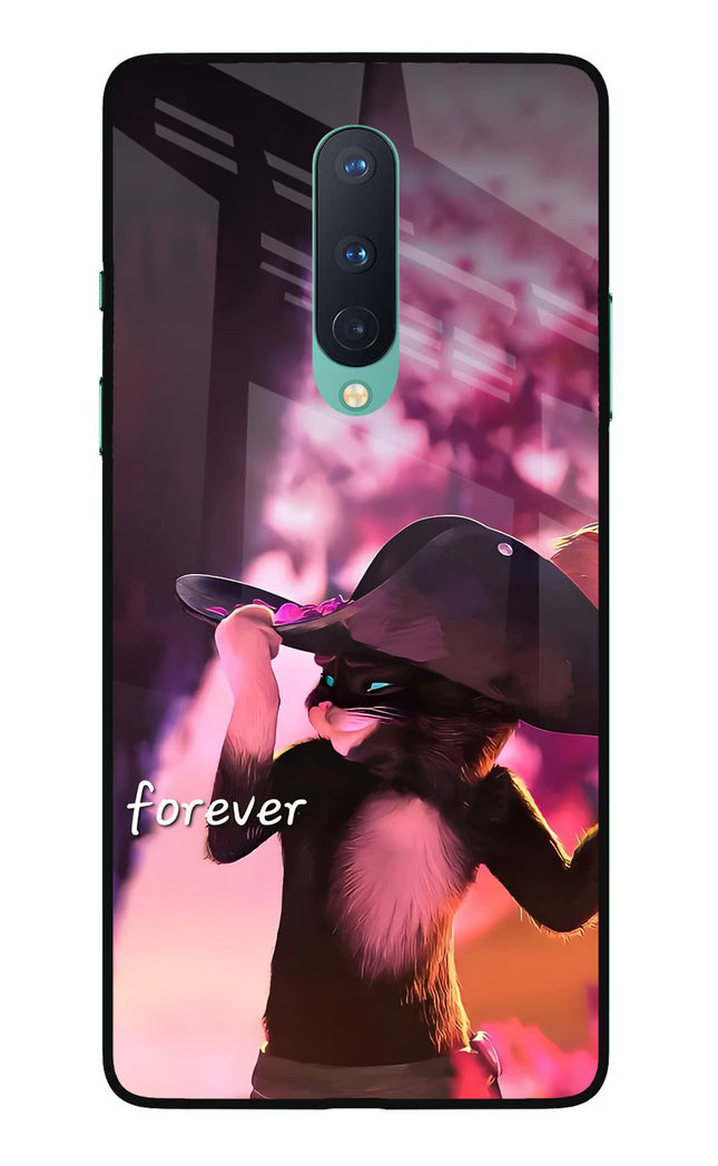 Forever Cat Oneplus 8 Glass Case