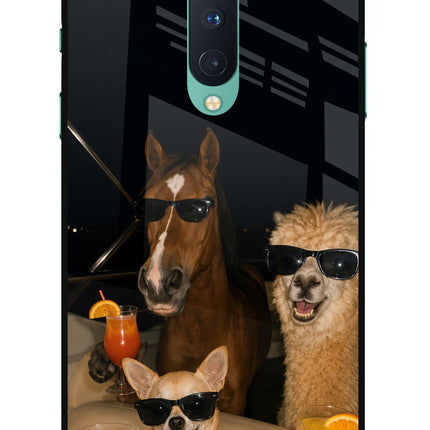 Party Squad Oneplus 8 Glass Case