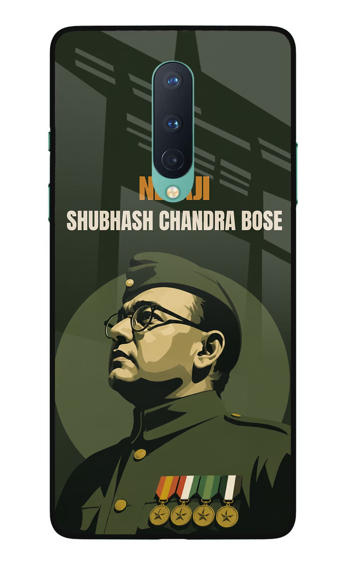 Netaji Legacy Oneplus 8 Glass Case