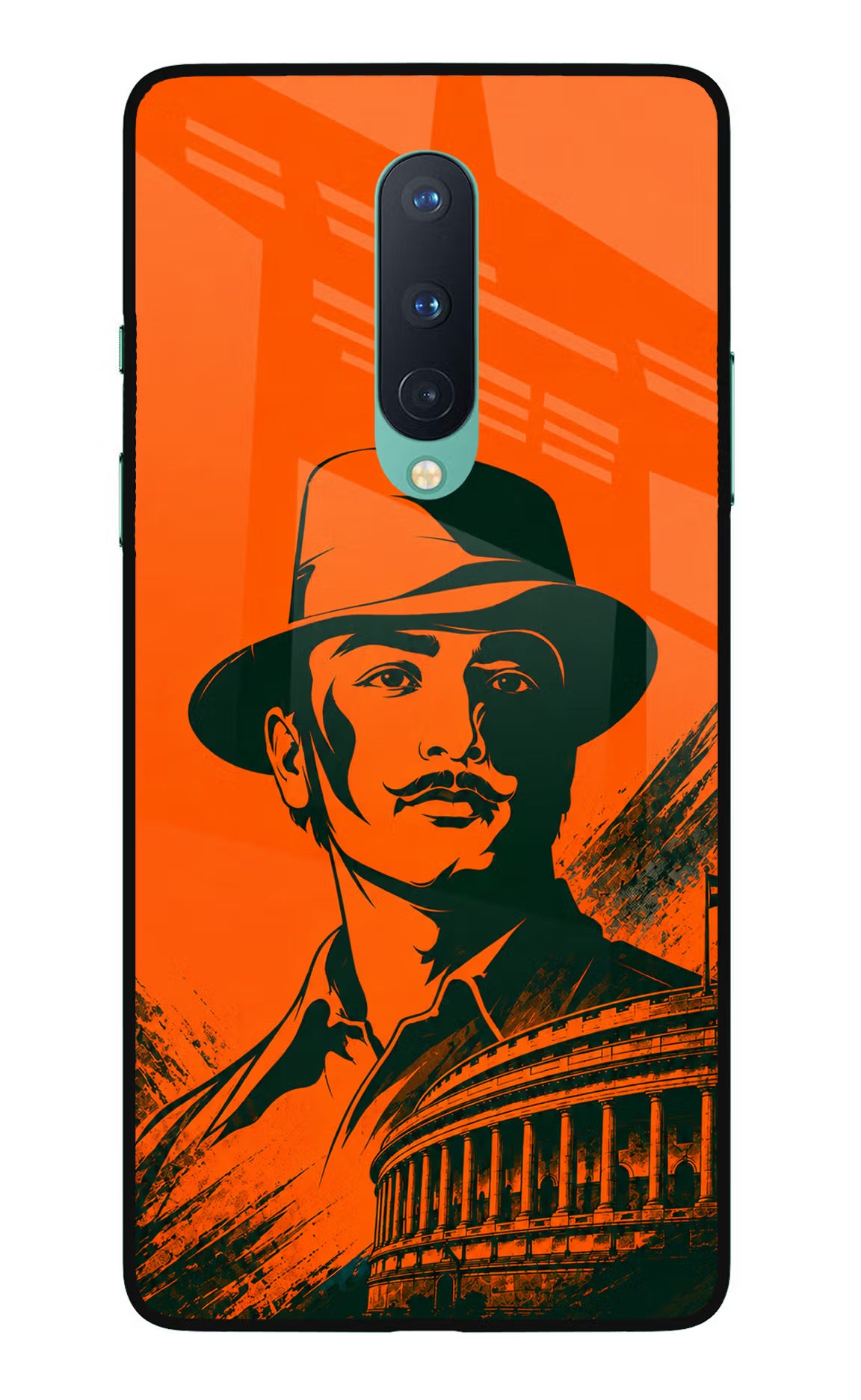 Bhagat Singh Legacy Oneplus 8 Glass Case