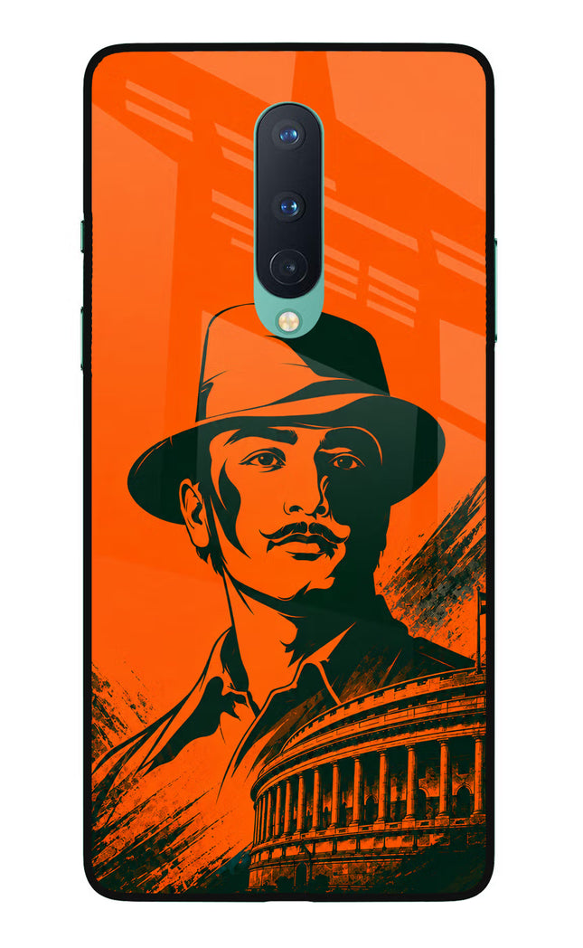 Bhagat Singh Legacy Oneplus 8 Glass Case
