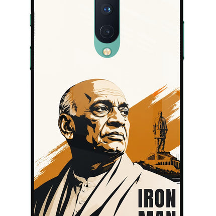 Chandrashekhar Azad Fearless Oneplus 8 Glass Case