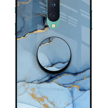 Blue Marble Oneplus 8 Glass Case