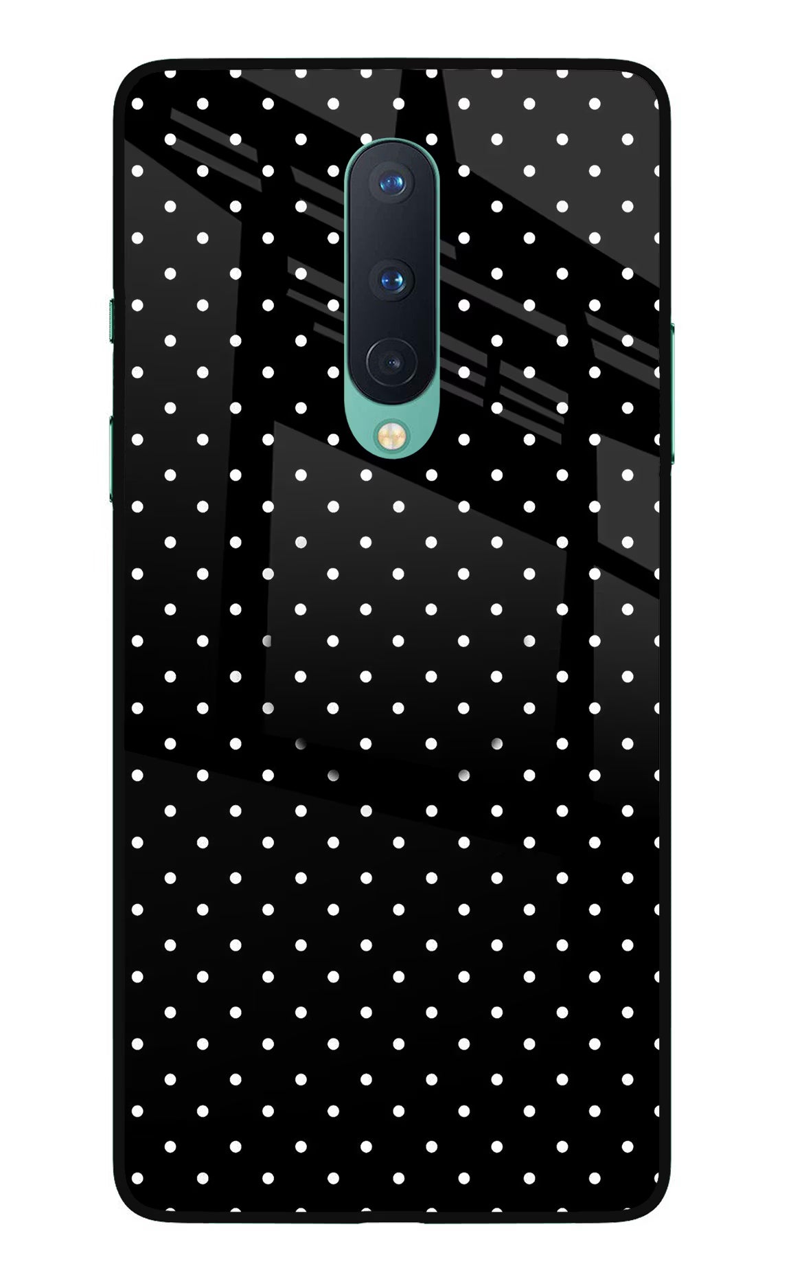 White Dots Oneplus 8 Pop Case by Casekaro