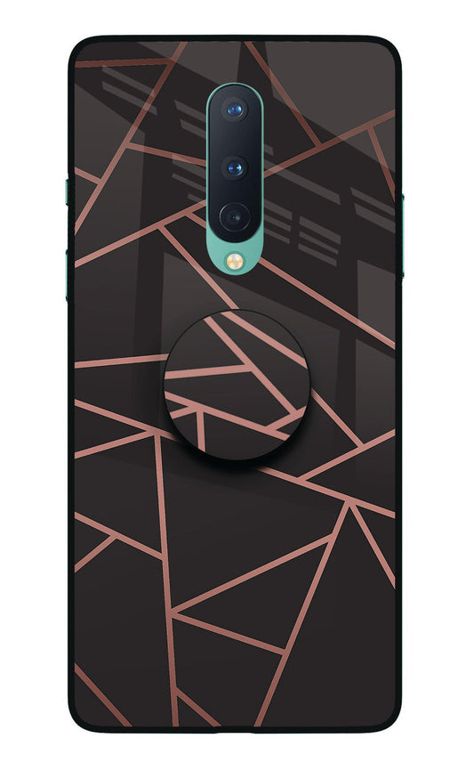 Geometric Pattern Oneplus 8 Glass Case