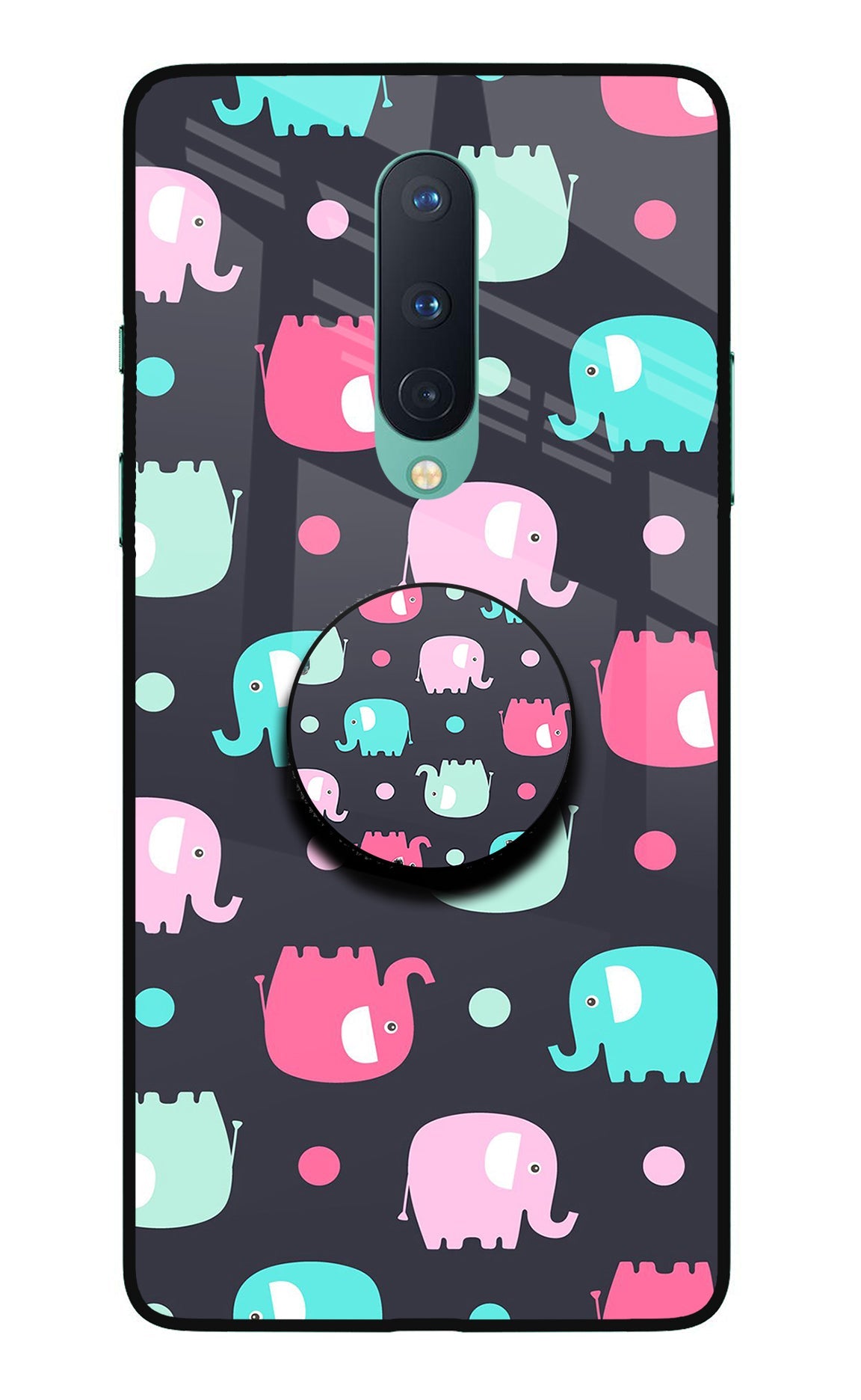 Baby Elephants Oneplus 8 Pop Case