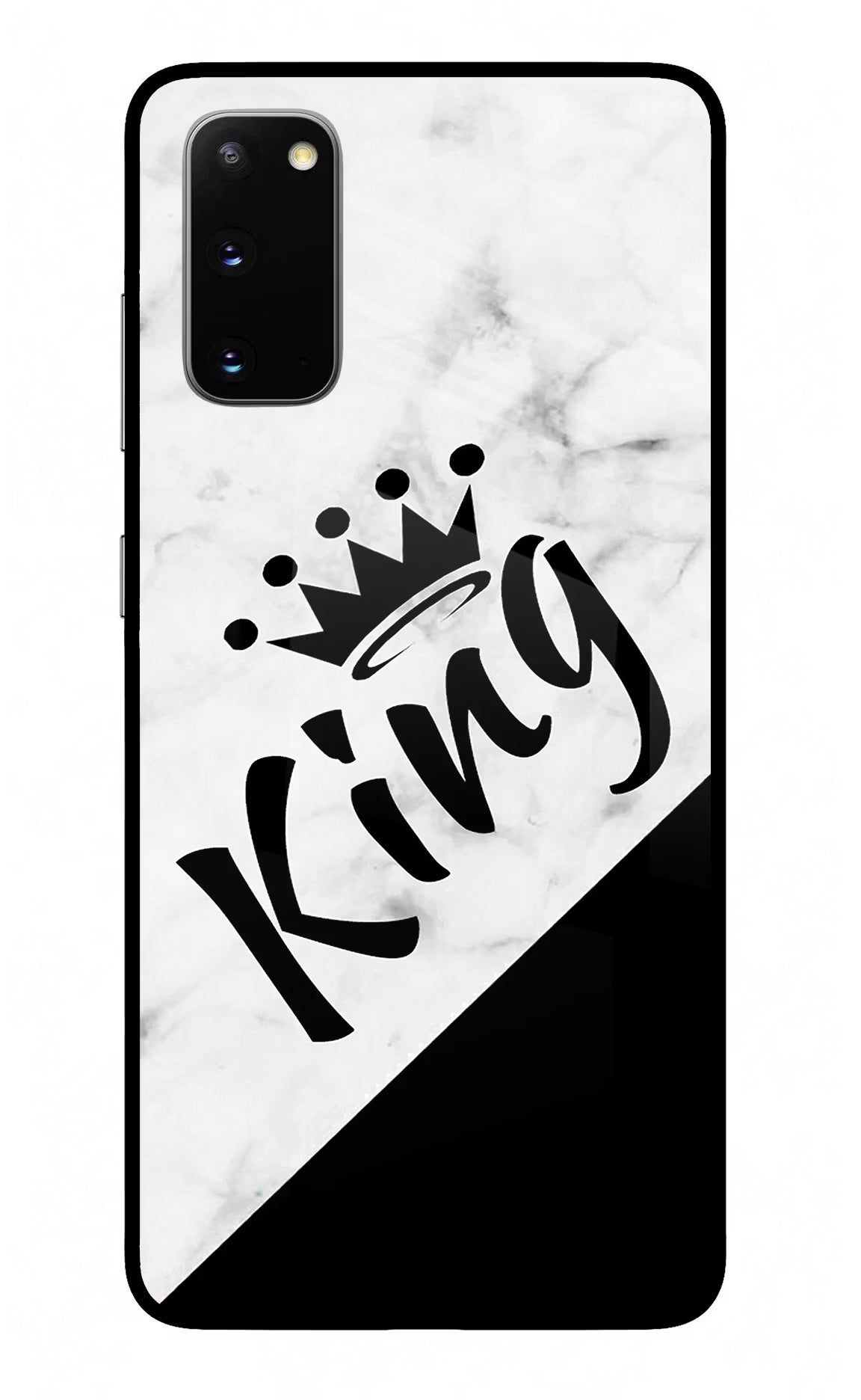 King Samsung S20 Glass Case