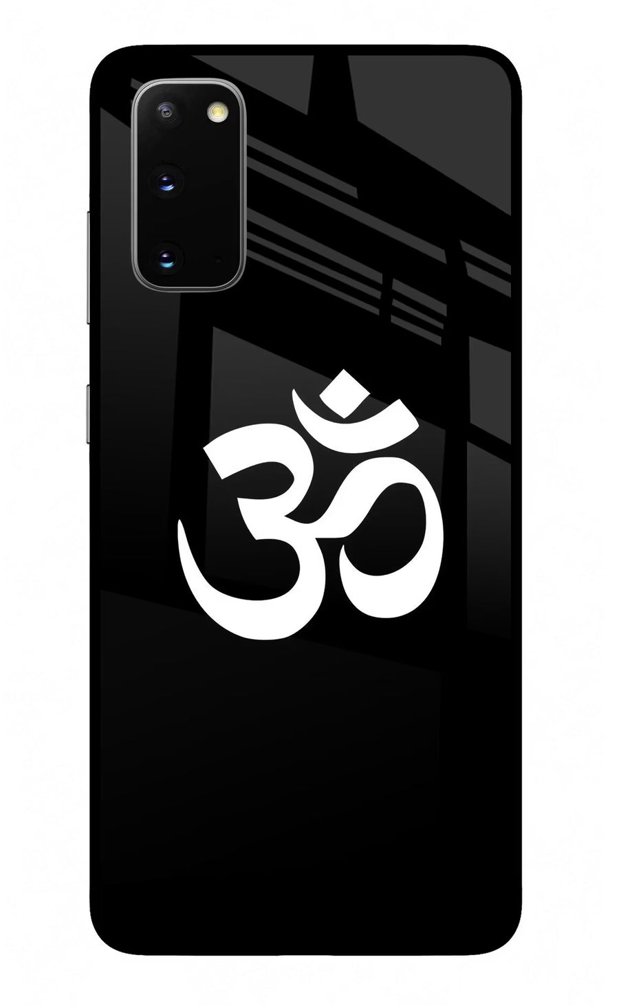 Om Samsung S20 Back Cover, Glass case
