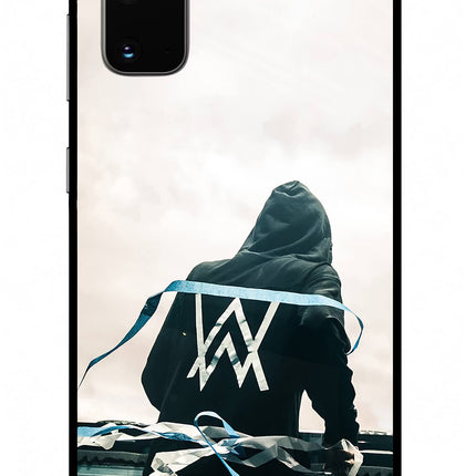 Alan Walker Samsung S20 Glass Case Back Cover by Casekaro