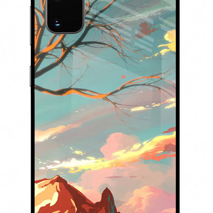 Scenery Samsung S20 Glass Case Back Cover by Casekaro